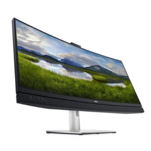 Dell P3424WEB - Monitor a LED - curvato - 34" (34.14" visualizzabile) - 3440 x 1440 UWQHD @ 60 Hz - IPS - 300 cd/m² - 1000:1 - 5 ms - HDMI, DisplayPort, USB-C - altoparlanti - con 3 anni di garanzia Advanced Exchange Basic